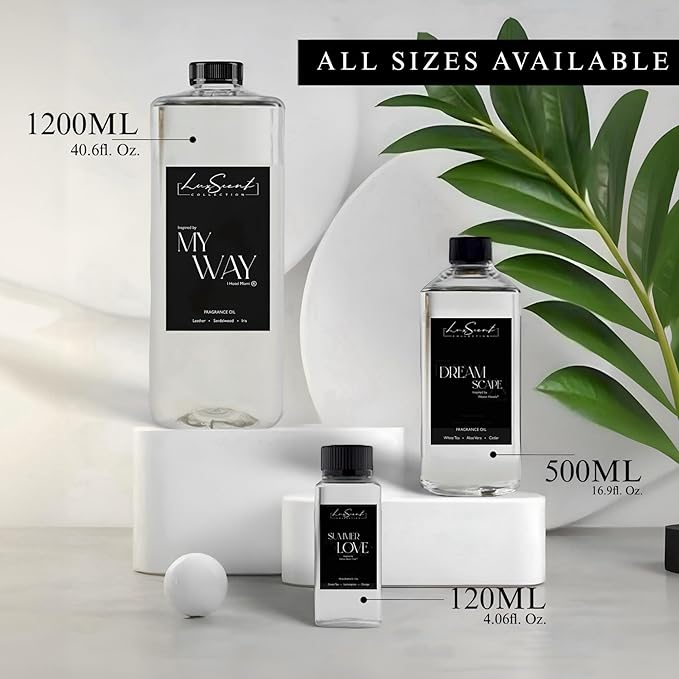 My Way Aroma Scent Oil for Diffusers 500ML – Luxury Hotel Collection Inspired Fragrance Oil – Premium Aromatherapy Oil for Home & Office – Waterless Diffuser Oil, Long Lasting Fragrance