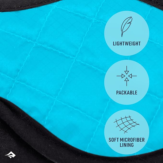 Sea to Summit TravellingLight Eye Shade Travel Sleep Mask, Spicy Orange