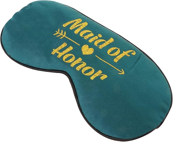 Sleep Mask Adjustable Eye Mask for Comfortable Light Blocking Dual-Sided Eye Shades for Travel and Relaxation for Light Sleepers and Migraine Relief