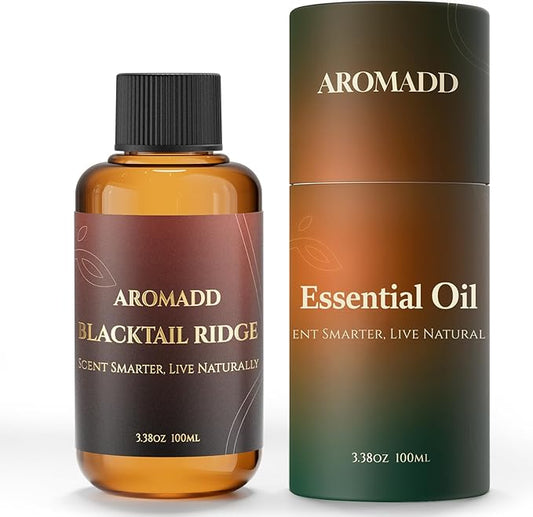 AROMADD AROMADD Blacktail Ridge Diffuser Oil Inspired by Luxury Hotel Scent 3.38 Fl Oz (100ml), Aroma Diffuser & Hotel Fragrance Diffuser Oil, Essential Oil Diffuser for Aromatherapy, Long-Lasting