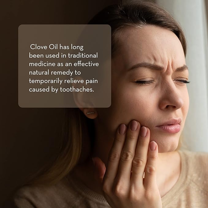 Pure Body Naturals Clove Bud Essential Oil, 10 ml - Pure and Undiluted Therapeutic Grade for Aromatherapy Diffuser and Relief