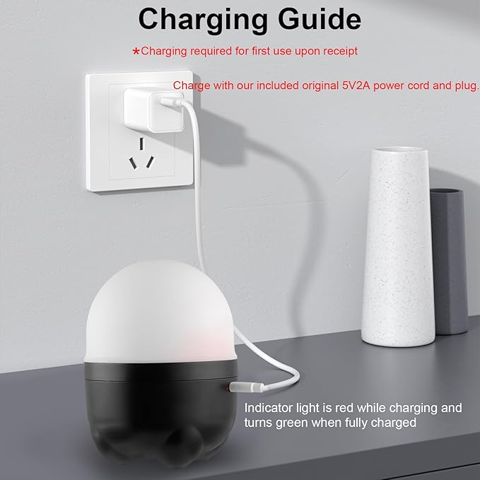 Marchred Cordless Diffuser, Battery Operated Diffuser for Essential Oils, Rechargeable Portable Aromatherapy Cool Mist Air Humidifier with 7 Color Changing Light, for Home Room Office Travel