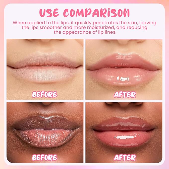 4PCS Bee Honey Balm Lip Balm, Cherry Apple Strawberry Honey Lip Balm, Moisturizing Sleeping Lip Mask Overnight, Prevention Dry and Cracked Lips