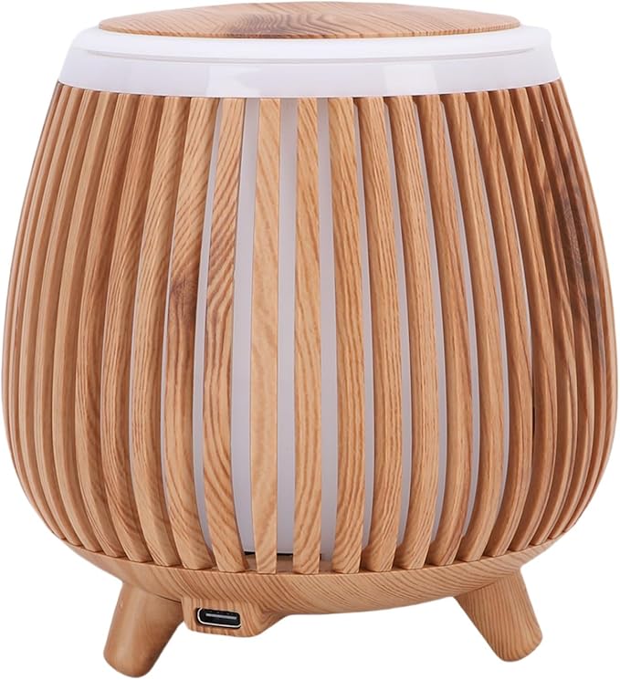 Fabater Essential Oil Diffuser, Quiet 35db Auto Shut Off Oil Diffuser, Diffusers for Home with USB Power Supply for Bedroom Office Car Travel