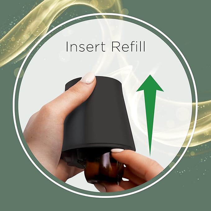 Air Wick Essential Mist Refill, 2 ct, Lush Honeysuckle & Raspberry, Essential Oils Diffuser, Air Freshener