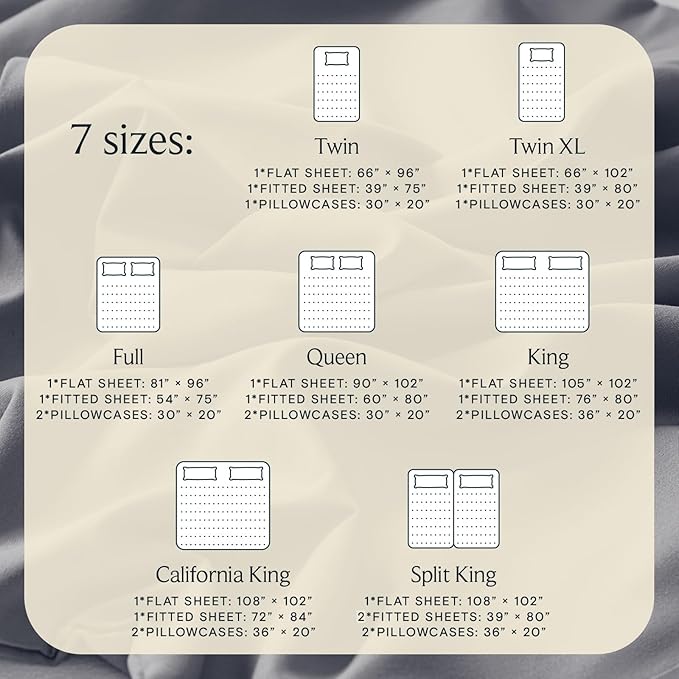 LuxClub 4 PC Queen Sheet Set, Queen Size, Deep Pockets 18" Wrinkle Free Cooling Bed Sheets Machine Washable Hotel Bedding Silky Soft - Light Grey Queen