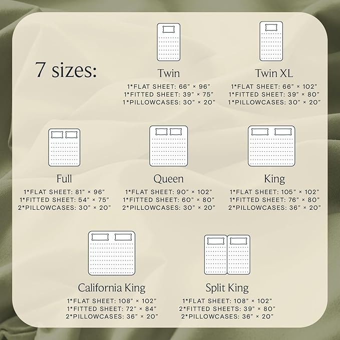 LuxClub 3 PC Sheet Bed Sheets Deep Pockets 18" Eco Friendly Wrinkle Free-Kids-Fitted Sheets Machine Washable Hotel Bedding Silky Soft - Olive Twin