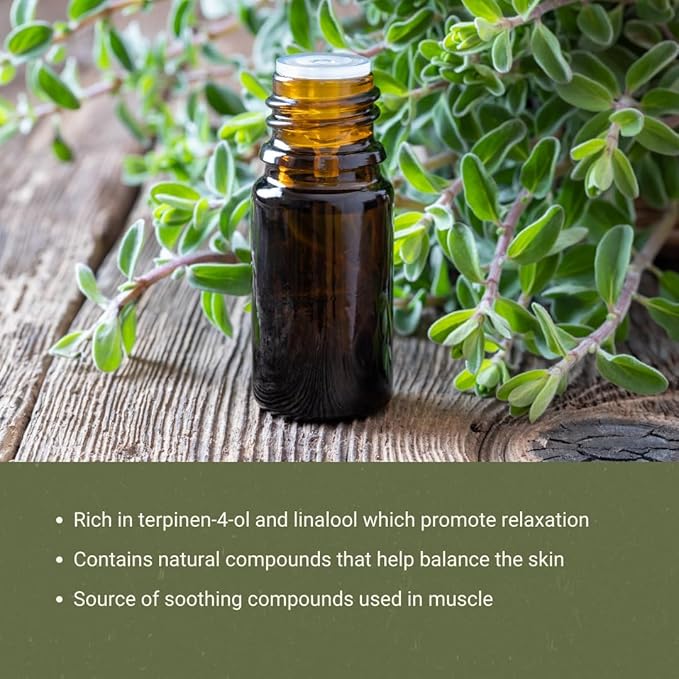Marjoram Essential Oil - Aceite de Mejorana Direct from Egypt for Massage & Aromatherapy | Premium Therapeutic Grade (15ml)