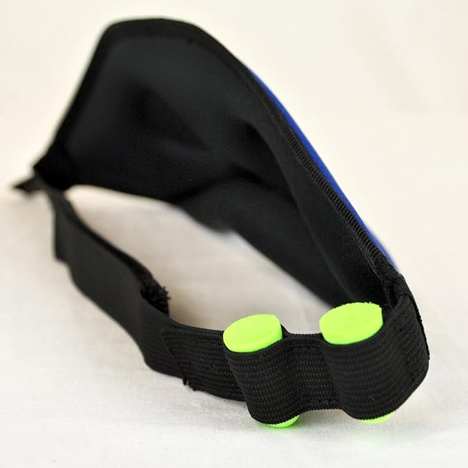 Block Out Lightweight Sleep Eye Shade with Earplugs, Navy , 0.15 Pound