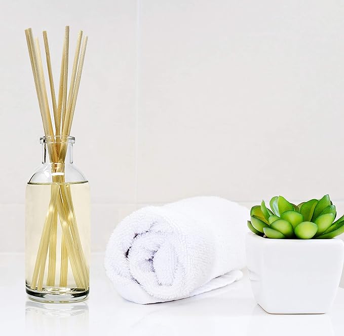 Urban Naturals Coconut Breeze Scented Oil Reed Diffuser Refill | Includes a Free Set of Reed Sticks! Warm Coconut, Pineapple and Tahitian Vanilla – 4 oz. Made in the USA