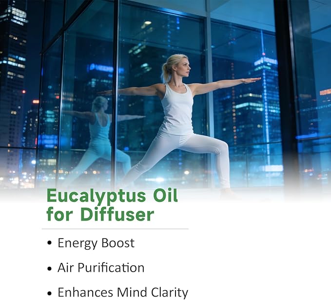 Eucalyptus Essential Oil,Pure Eucalyptus Oil for Outdoor Shield, Patio & Garden Protection, Mumianhua Natural Spray Blends for Diffuser, Outdoor Freshness, Unwanted Distractions, Skin, Hair 3.38 Fl Oz