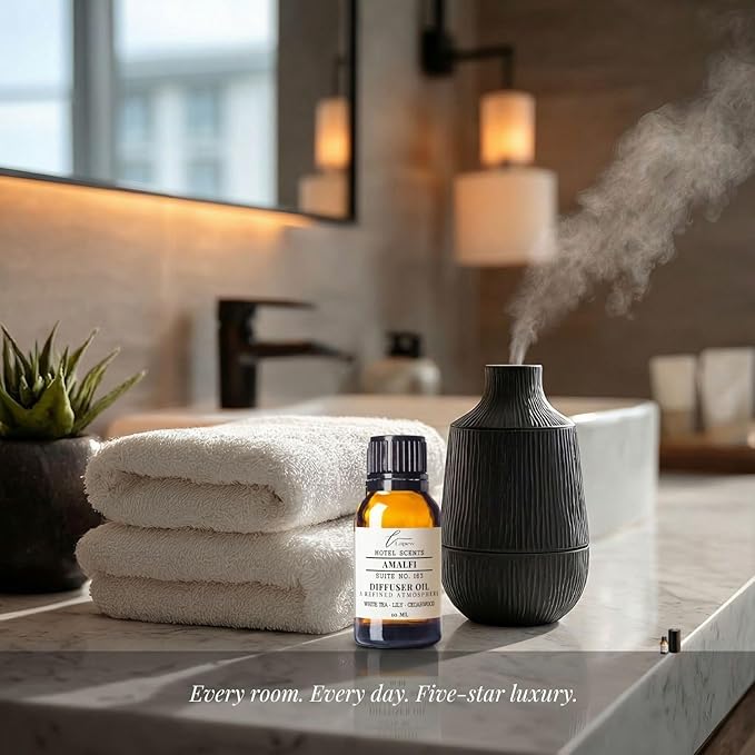 Lapew Hotel Scents Luxury Diffuser Oil | Amalfi Suite 163 | Inspired by Marriott Hotels | Hotel Fragrance Oil for Nebulizer & Waterless Diffuser | 10ml