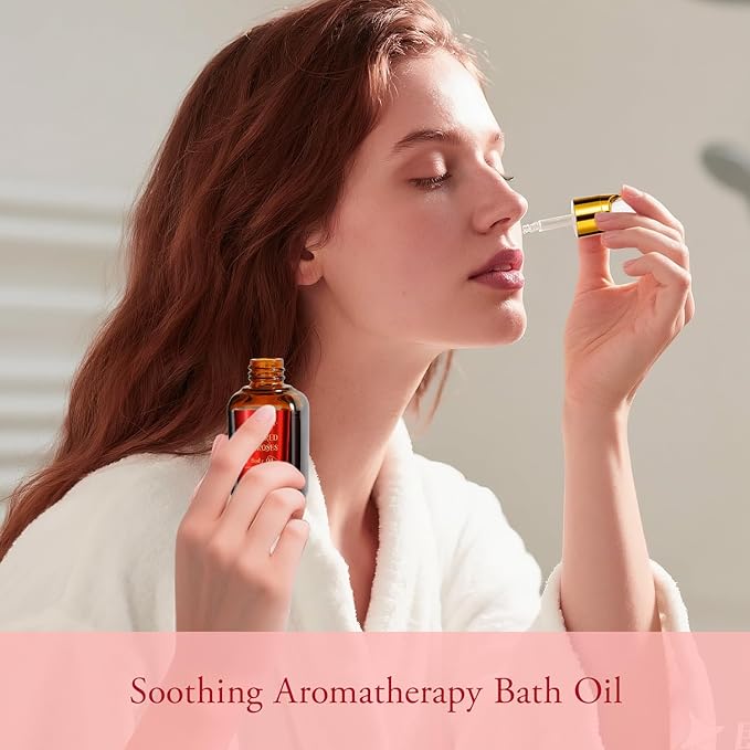 Mothers Day Gifts for Mom,15Pcs Rose Bath and Body Gifts for Women, Relaxing Spa Gift Basket for Her, Mom, Sister, Female Friends, Daughter,Unique Bath Gift Set Idea for Women Who Have Everything