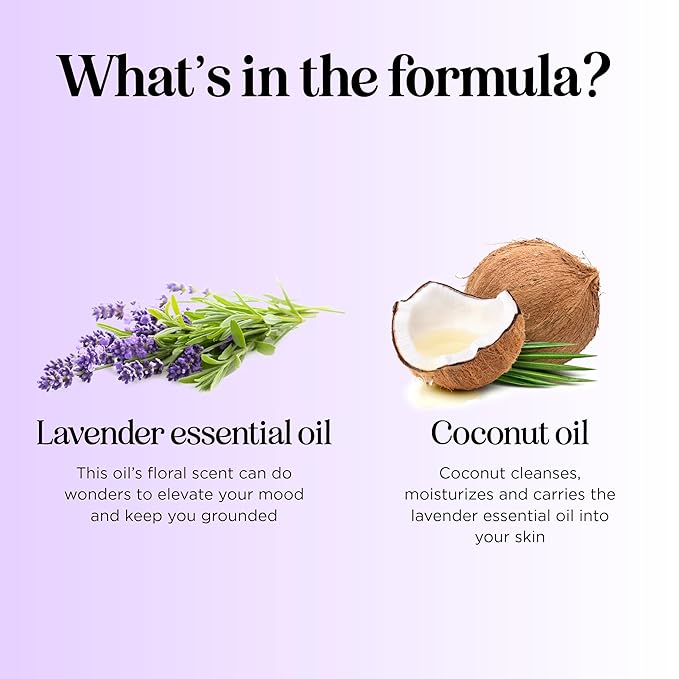 Lavender Essential Oil Roll On - Calming Aromatherapy Oil Roller for Sleep Headaches and Relaxation - Natural Pre-Diluted Sleep Oil for Nighttime Relaxation with Lavender Essential Oil for Skin