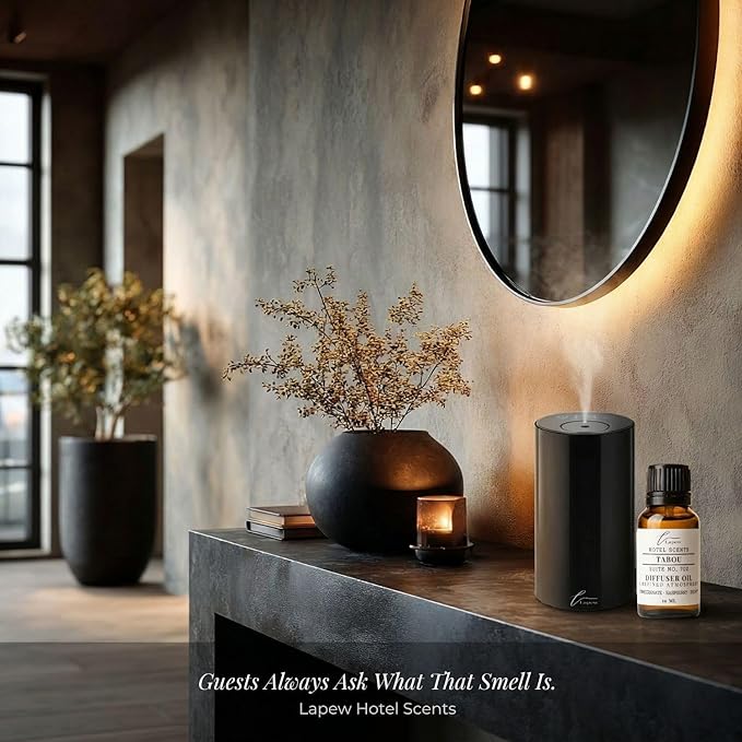 Lapew Hotel Scents Luxury Diffuser Oil | Tabou Suite 702 | Inspired by the Palms Hotel Las Vegas | Hotel Fragrance Oil for Nebulizer & Waterless Diffuser | 10ml