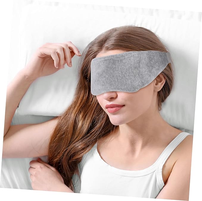 FOMIYES Blackout Eye Mask for Sleeping Comfortable Light Blocking Blindfold for Travel Home Use Flexible Strap for Men Women