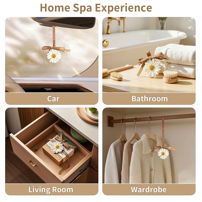 Self Care Gifts Baskets for Women, Relaxing Spa Care Package for Women, Mother's Day Birthday Gift Get Well Soon Gifts Baskets Thinking of You Gift, Spa Gift Basket with Bonnet & Massgae Comb, Brown
