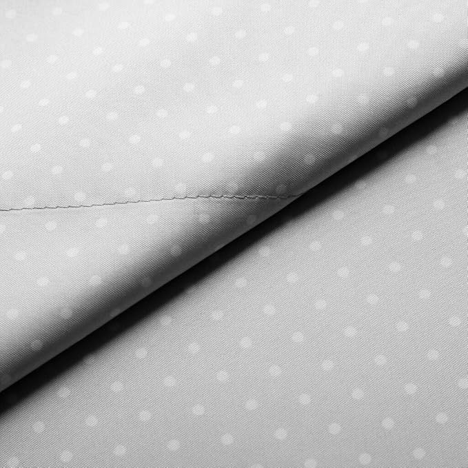 Supreme Collection Twin Sheet Sets - Polka Dot Gray, Luxury Hotel Quality, Extra Soft, Elastic Corner Straps, Deep Pocket, Twin