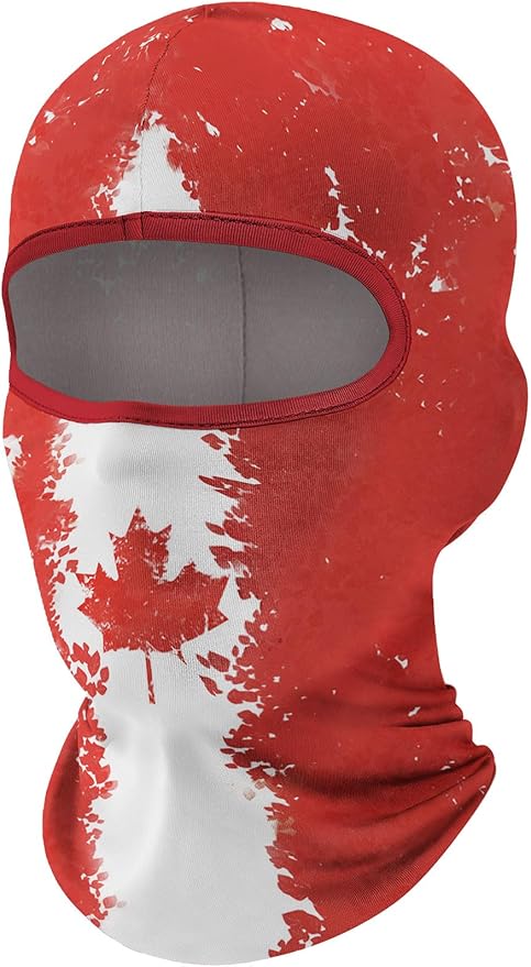 Fuinloth Balaclava Ski Mask, Motorcycle Summer Thin Cooling UV Protection Neck Gaiter for Men/Women