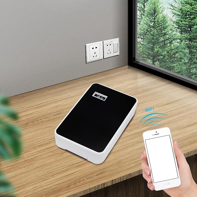 WiFi Scented air Conditioner, waterless Essential Oil Diffuser, Aromatherapy Essential Oil Diffuser, 110V for Home/Office/KTV