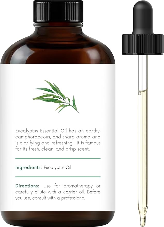 Handcraft Blends Relaxing Air Set: Lavender and Eucalyptus Essential Oils – (2 x 4 Fl Oz) – 100% Pure & Natural – for Diffuser, Aromatherapy, and DIY Projects