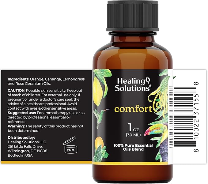Healing Solutions Comfort Blend Essential Oil - 1 Fluid Ounces