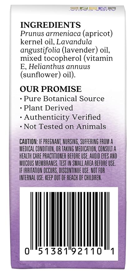Aura Cacia Roll-On Essential Oil Blend, Lavender, 0.31 Ounce (Pack of 12)
