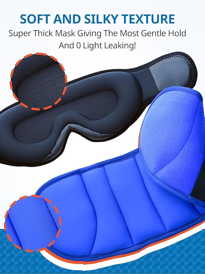 SARISUN Travel Pillows for Airplanes, Airplane Pillow with 3D Eye Mask for Sleeping, 360° Support Head Strap for Long Flights, Car, Road Trip Car Headrest, Travel Essentials Stop Bobblehead, Purple