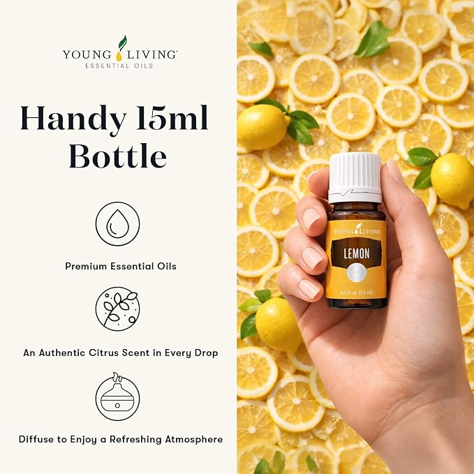 Young Living Thieves Vitality Essential Oil Blend | 5 ml | Warm Spicy Herbal Aroma for Diffusers, Massage & Aromatherapy | Clove, Lemon, Cinnamon, Eucalyptus & Rosemary Blend | Seed to Seal Quality