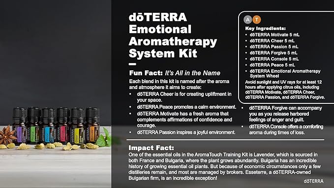 doTERRA - Emotional Aromatherapy System Kit - 6 in 1 Bundle