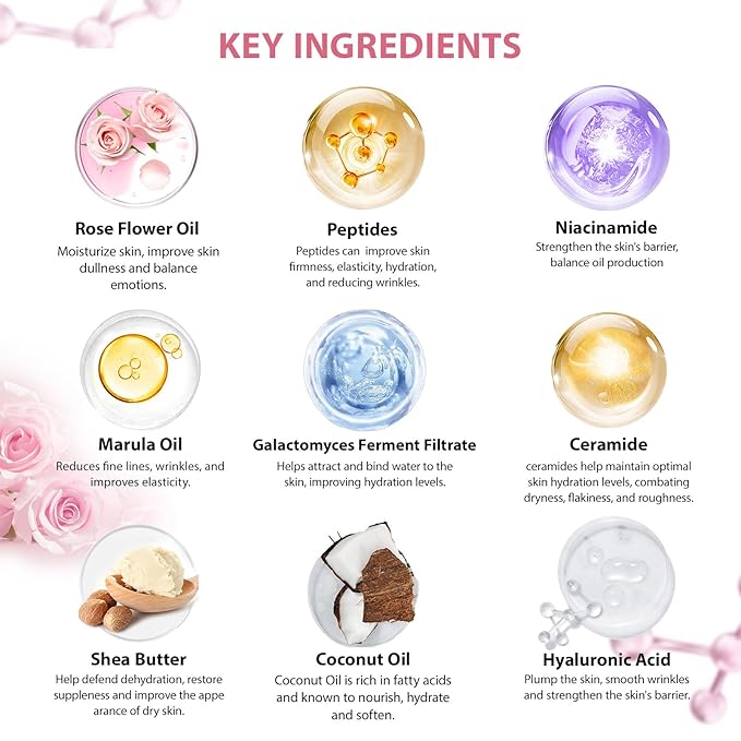 35 Pcs Mothers Day Gifts for Mom, Rose Bath & Body Gift Basket for Women, Facial Skin Care Set, Self Care Pampering Kit, Face Sheet Mask, Home Spa Basket, Anniversary, Wife, Birthday, Bridal Shower