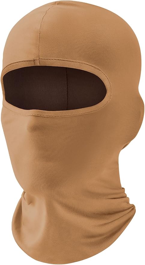 Fuinloth Balaclava Ski Mask, Motorcycle Summer Thin Cooling UV Protection Neck Gaiter for Men/Women