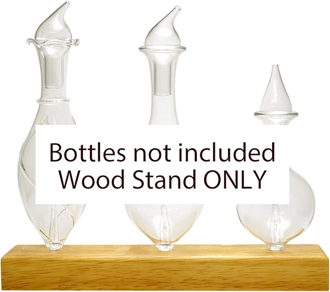 Aromis Aroma Diffuser Bottle Stand - Locus, Aromatherapy Essential Oil Wooden Holder for nebulizing Diffuser Bottle