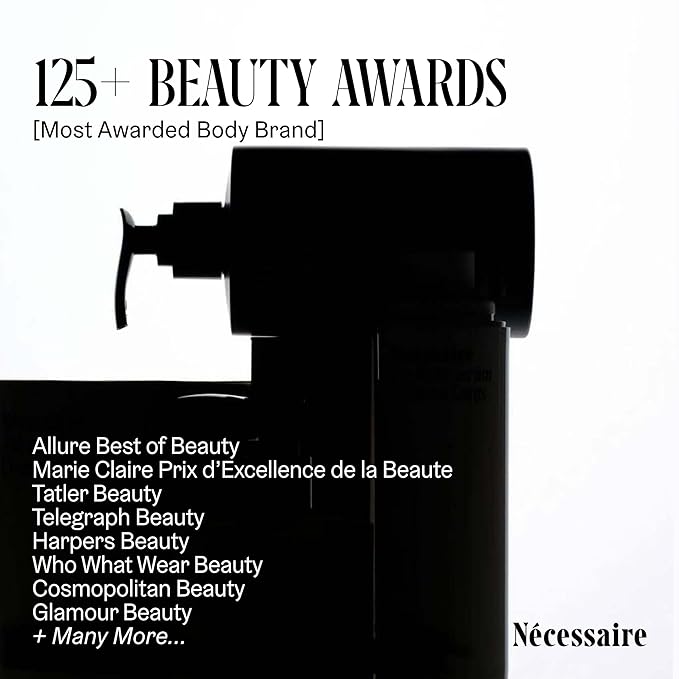 Nécessaire The Body Wash Olibanum - Multi-Oil Shower Gel Body Wash for Women + Men. Non-Comedogenic + Hypoallergenic for Sensitive Skin with Niacinamide. 500ml/16.9 fl oz