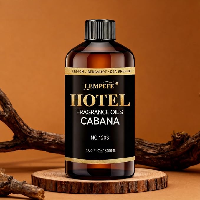 Luxury Hotel Scent Aroma Oil 500 mL (16.9 fl oz), Inspired 5 Star Hotel Fragrance Oil for Diffuser, Long Lasting Calming Aromatherapy Oil