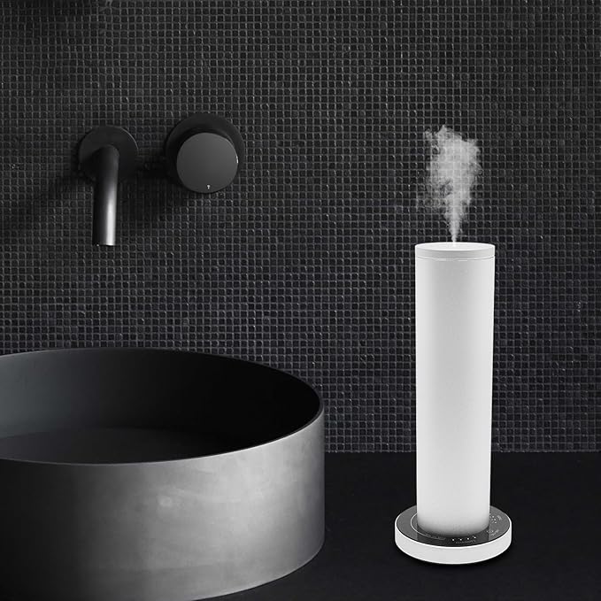 110ML Aroma Scent Diffuser Large Room Aromatherapy Diffuser- 10000 FT³ Smart Essential Oil Diffuser with App Control Ideal for Home Office, Hotel (Sliver)