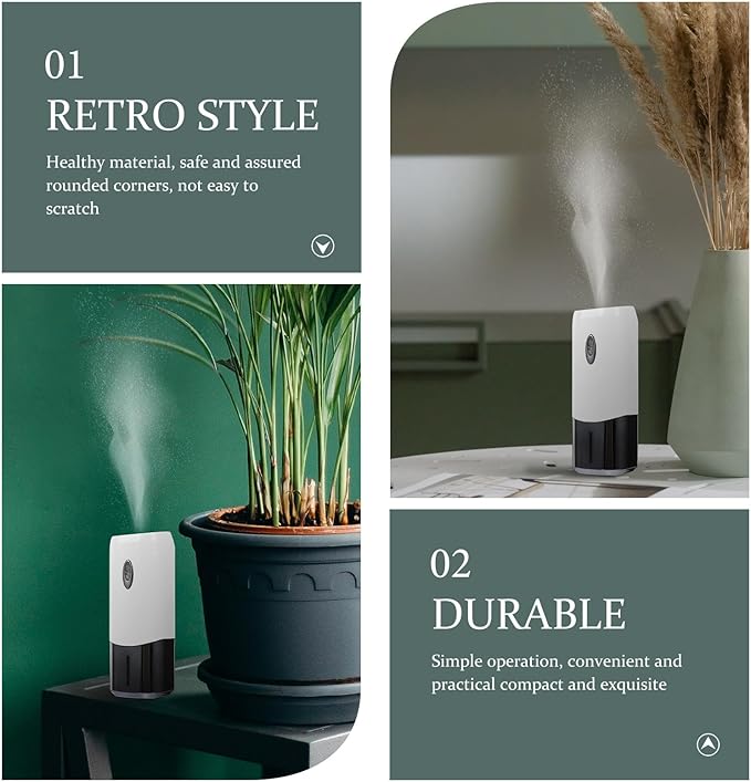 Automatic Aroma Diffuser for Essential Oils Household Oil Diffuser with Timer Function for Home Relaxation and Air Purification