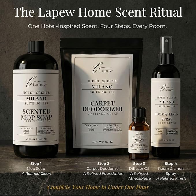 Lapew Hotel Scents Luxury Diffuser Oil | Milano Suite 135 | Inspired by the Westin Hotel | Hotel Fragrance Oil for Nebulizer & Waterless Diffuser | 10ml