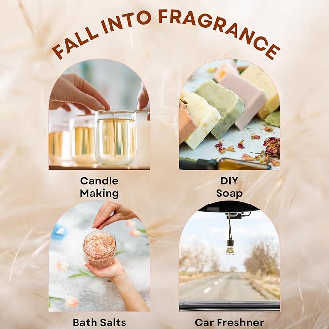 Scentia Pumpkin Boo Fragrance Oil for Diffusers – Pumpkin Spice Vanilla Home Fragrance Oil Refill for Aromatherapy, Candle Making & DIY Projects – Warm Sweet Gourmand Scent Oil – 500 ml