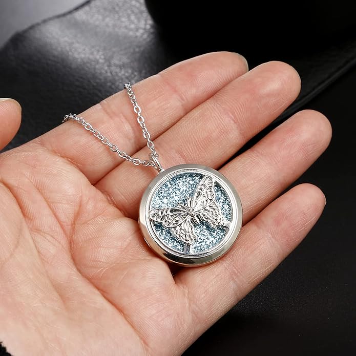 Mixed Pearl Cage Locket Pendants Set, Essential Oil Diffuser DIY Necklace Bracelet Jewelry Making Craft, Bulk Beads Aromatherapy Diffuser Charms Gifts for Women Girls