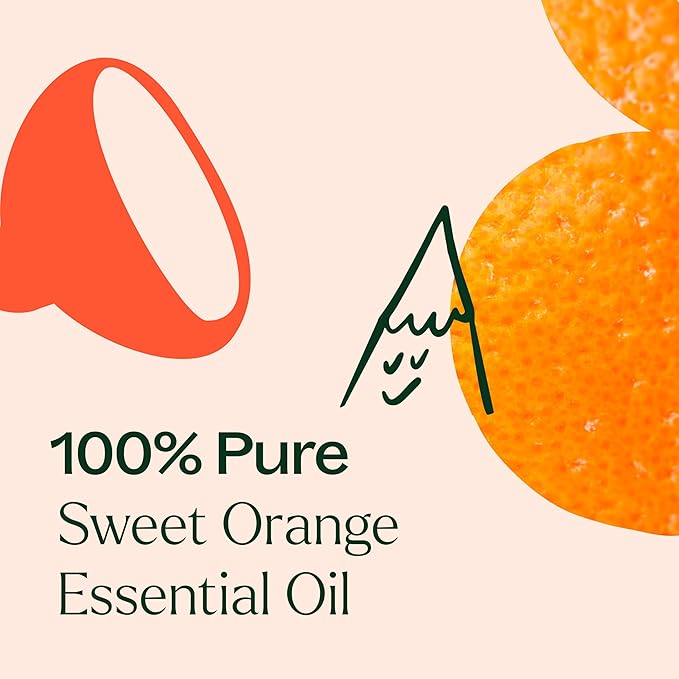 Plant Therapy Sweet Orange Essential Oil 100% Pure, Undiluted, Natural Aromatherapy, Therapeutic Grade 100 mL (3.3 oz)