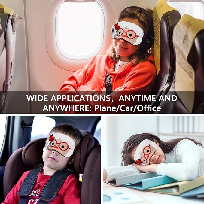 Cute Sleeping Mask Sleep Mask, Funny Santa Claus Soft Plush Eye Mask for Travel Nap Sleeping Chrismas Blindfold Eye Cover Eyeshade for Adult Kids Girls Teens Men Women - Santa Claus