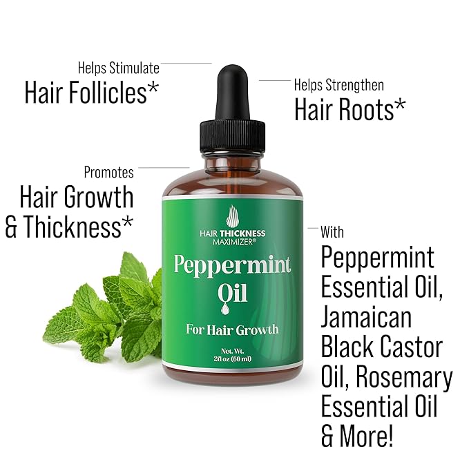Peppermint Hair Growth Oil 2oz