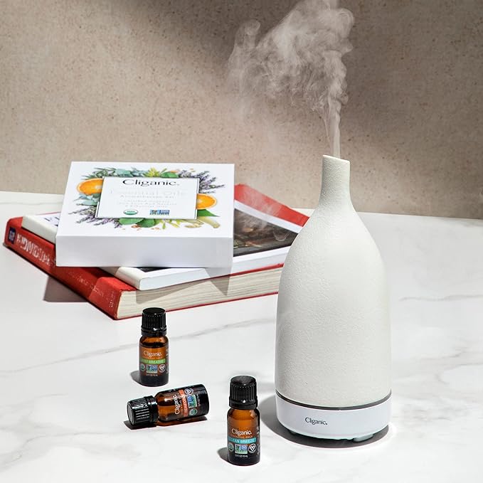 Cliganic Organic Sweet Orange Essential Oil, 4oz - 100% Pure Natural for Aromatherapy Diffuser | Non-GMO Verified