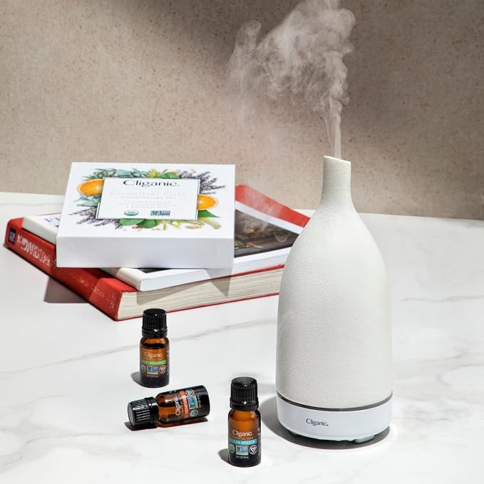 Cliganic Organic Ylang Ylang Essential Oil, 100% Pure Natural for Aromatherapy | Non-GMO Verified