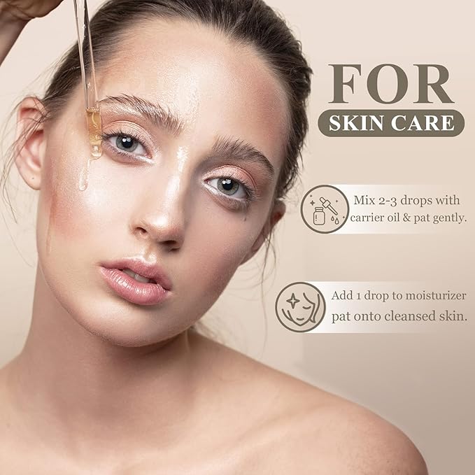 Tea Tree Essential Oils 60ML, Pure Tea Tree Essential Oil for Aromatherapy Diffuser - 2 Fl Oz