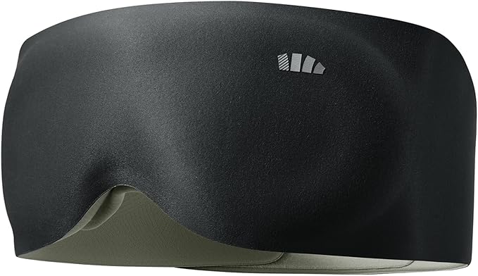 BENEUNDER Sleep Mask for Women Men,3D Contoured Cup Weighted Eye Mask, 100% Light Blockout Blindfold for Flight Nap Travel