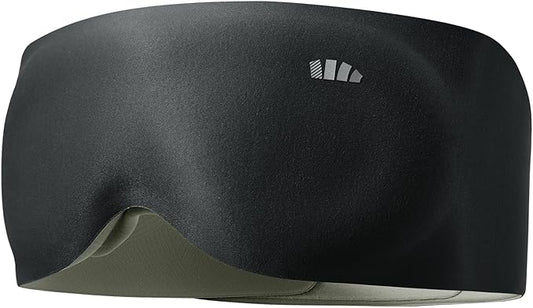BENEUNDER Sleep Mask for Women Men,3D Contoured Cup Weighted Eye Mask, 100% Light Blockout Blindfold for Flight Nap Travel