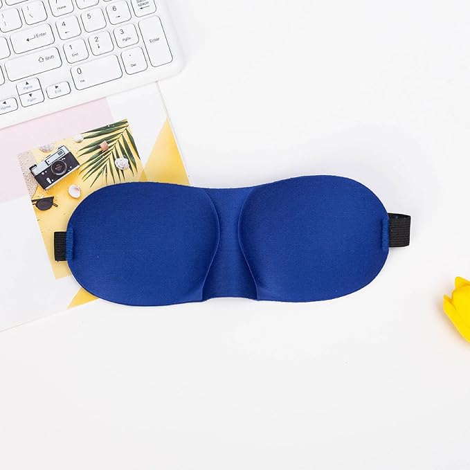 Soft Ergonomic Eye Cover Lightproof Knits Portable for & Sensitive Skin Comfort Breathable Eye