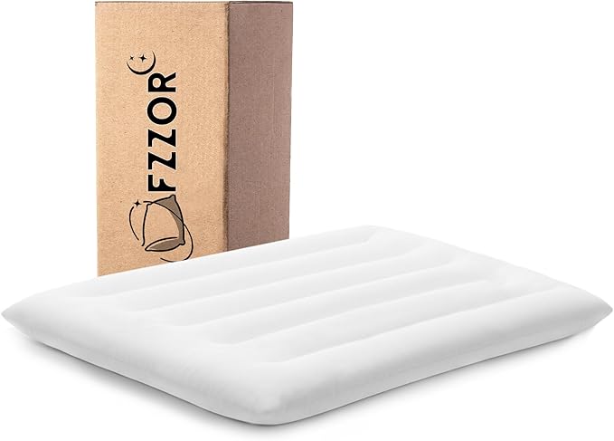 Ultra Thin Flat Pillows Standard Size Set of 1 Pack, 2 Inch Height Slim Pillows, Down Alternative Filled Low Bed Pillows for Back and Stomach Sleepers 18x26